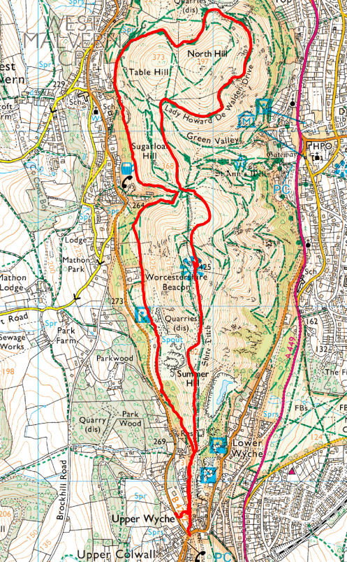 wyche arms malvern loop